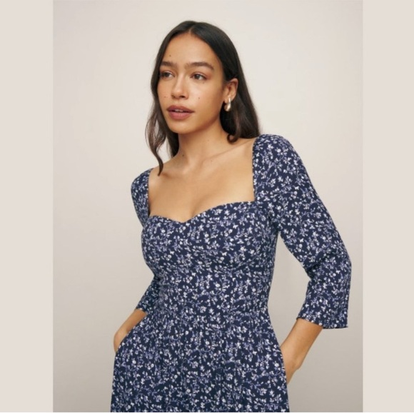 Reformation Inori Dress, size 2, brand new, never worn. - Picture 4 of 10